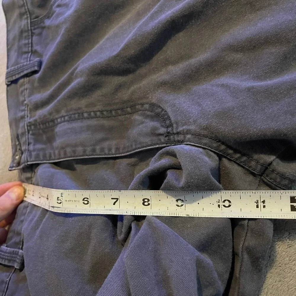 Dockers Shorts Mens 34 Gray Cotton Cargo Casual Outdoor Utility Hiking Work Y2K